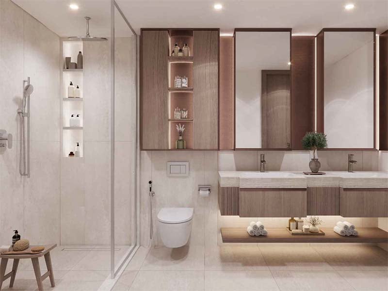 The Hillgate by Ellington Properties, a luxurious and sustainable community located in Dubai Silicon Oasis. Designed for modern living, The Hillgate offers a wide variety of homes ranging from studios to spacious 3- and 4-bedroom apartments and duplexes. These residences combine elegance with functionality, providing the perfect blend of comfort, style, and innovative design.These homes offer flexible options for individuals, families, and businesses alike. Inside, each unit is meticulously crafted with high-end finishes, spacious layouts, and panoramic views of the Dubai skyline. The floor plans are designed to maximize natural light, creating an airy and welcoming atmosphere throughout. The Hillgate provides a full suite of top-tier amenities, including a state-of-the-art gymnasium, swimming pool, retail outlets, and dedicated kids play areas. For residents' convenience, there are supermarkets, dining outlets, parks, cycling trails, and outdoor fitness facilities. The community also features schools, healthcare centers, and sports courts, ensuring that every need is met within this vibrant and inclusive neighborhood. Starting at AED 1.1M, The Hillgate at Dubai Silicon Oasis offers studio, 1 to 3 bedroom apartments and duplexes. The handover is expected in Q4 2027 with a 70/30 payment plan.