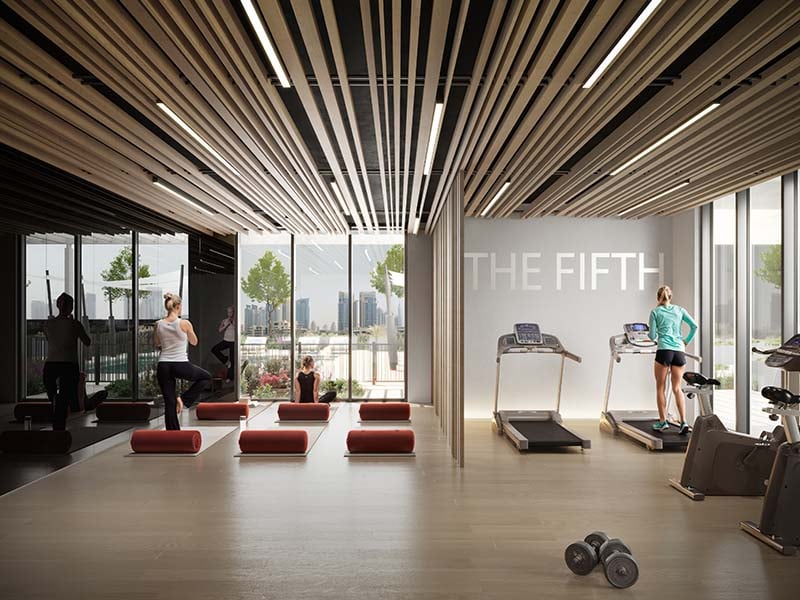 The Fifth Tower by Object 1 in Jumeirah Village Circle stands as a striking addition to Dubai's skyline. This 36-floor project offers studios and one to two-bedroom apartments designed with clean lines and modern elements. The Fifth Tower features spaces that flow with ease. Each unit offers a neutral palette and spacious layout, ensuring a calm and inviting atmosphere. Large windows draw in light and frame views of the city. Inside, wood accents and thoughtful finishes add warmth and a sense of home. Residents enter through a welcoming lobby lounge with seating and concierge services. Amenities cater to diverse needs. A pool and kid’s play area provide spaces for leisure, while a gym supports an active lifestyle. An indoor cinema adds a touch of entertainment. Each shared space enhances the living experience, fostering a sense of community. Living at The Fifth Tower at Jumeirah Village Circle means enjoying a blend of urban convenience and peaceful spaces. The thoughtful layout and design choices ensure each home is both functional and pleasing to the eye. It's a place where residents can relax, entertain and thrive. Starting at AED 554K, The Fifth Tower by Object 1 offers studios and one to two-bedroom apartments. The handover is expected in Q4 2026 with a 60/40 payment plan.