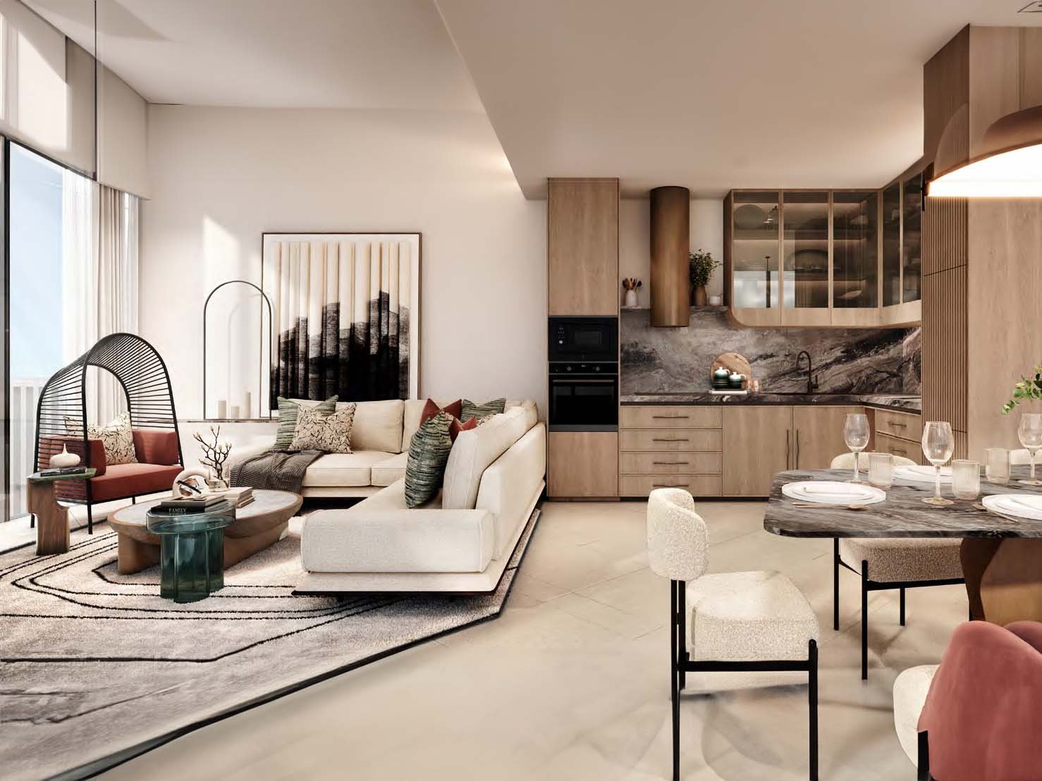 W Residences Jumeirah Lake Towers (JLT)  by Signature brings the exclusive W lifestyle brand to one of Dubai’s most vibrant districts. Offering 1, 2, and 3-bedroom apartments, this luxurious development is designed with high-end interiors by LW Design, boasting premium finishes, high ceilings, and floor-to-ceiling windows. Residents can enjoy panoramic views of the city and nearby natural landscapes. The prime location of W Residences JLT, just minutes away from Sheikh Zayed Road, Dubai Marina, and major attractions like Dubai Mall, offers unmatched convenience and accessibility. This prestigious development is not only perfect for residents but also provides an excellent investment opportunity with high rental yield potential due to its branded status and sought-after location. Starting at AED 2.19M, W Residences JLT promises a lifestyle of luxury and sophistication, with a flexible 60/40 payment plan and handover expected by Q4 2028.