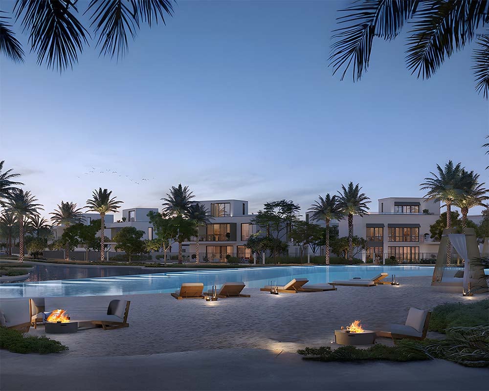 Mirage at The Oasis, an Emaar development, carves a sanctuary within Dubai's vibrant heart. Here, amidst glistening canals and meticulously landscaped gardens, a collection of expansive 5 and 6-bedroom villas beckons.  Designed with families in mind, these light-filled havens boast floor-to-ceiling windows, creating a seamless flow from the comfort of home to the captivating surroundings. Natural light floods the spacious interiors, fostering a connection with the tranquil waterways and landscaped gardens that embrace the community.  Stepping outside unveils a world of leisure. Swimmable lagoons and meandering waterways weave through the community, inviting exploration and relaxation on balmy Dubai evenings. Lush parks, vibrant playgrounds and dedicated sports facilities cater to active lifestyles, while a community center fosters a sense of connection and belonging. For those seeking an active lifestyle, Mirage at The Oasis offers a plethora of options. Take a refreshing dip in the swimmable lagoons or rent a kayak and explore the meandering waterways. Utilize the state-of-the-art fitness center for an invigorating workout or challenge your friends to a game on the sports courts. The community center provides a space to connect with neighbors, host events or simply relax with a good book.  Mirage at The Oasis by Emaar offers 5 and 6-bedroom villas. Starting at AED 15.8 million, the development offers a 90/10 payment plan with handover expected in Q2 2028.