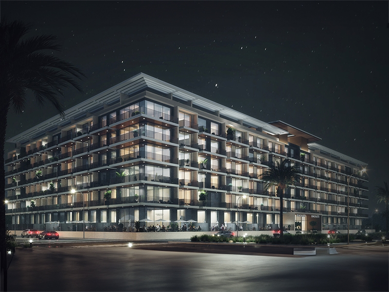Aurora by Binghatti at Jumeirah Village Circle unfolds a new chapter in urban living. This project introduces a blend of simplicity and precision, seamlessly integrating with its surroundings. The design resonates with the rhythm of city life while creating a tranquil space for its residents. Aurora brings together form and function. The clean lines of its architecture are a testament to thoughtful design, aiming for a seamless blend with the cityscape. The facade engages with the skyline while providing a calm backdrop for residents. Inside, Aurora offers a range of living spaces from studios to 1-2 bedroom apartments. Each unit is crafted to enhance everyday life, maximizing natural light and providing a sense of openness. The interiors are designed with practicality in mind, balancing comfort with simplicity. The amenities at Aurora are tailored to support a balanced lifestyle. From the pools for all ages to the yoga area and fitness facilities, each element is positioned to foster well-being. Green spaces and relaxation areas invite residents to enjoy moments of peace amidst the city's rhythm.