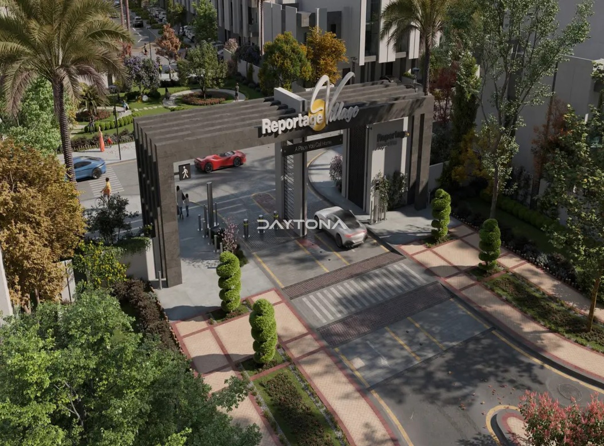 PRIME LOCATION | GOOD ROI | WADI AL SAFA 7 | COMMUNITY VIEW