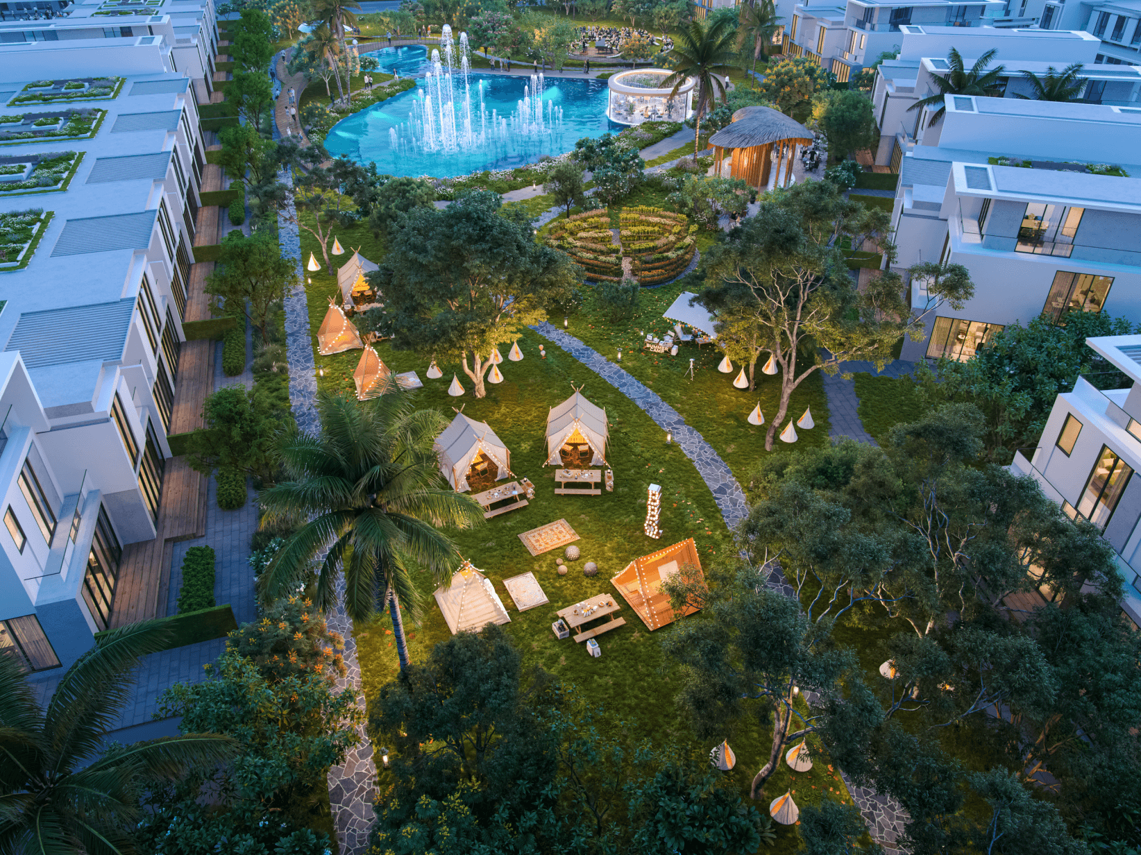 Sun City by Damac Properties opens a new chapter in Dubailand, showcasing a collection of four- and five-bedroom townhouses designed for modern comfort. Each townhouse offers spacious interiors that emphasize both practicality and relaxation. Expansive glass façades create a seamless transition between indoor and outdoor areas, bathing the interiors in natural light and providing stunning views of the surrounding greenery. Set amidst beautifully landscaped grounds, these townhouses are crafted with natural materials that foster a strong connection to the environment. Private gardens and inviting outdoor terraces extend the living space, perfect for family gatherings and quiet evenings. The community’s location provides effortless access to major highways, linking residents to key attractions, shopping areas and leisure venues. This strategic placement enhances daily living while maintaining a peaceful atmosphere. Alongside their refined design, the townhouses at Sun City promote wellness and an active lifestyle. Residents can engage in various outdoor activities, supported by amenities that encourage relaxation and physical engagement. The integration of nature-inspired elements throughout the community enriches the living experience, allowing residents to enjoy a balanced and harmonious lifestyle. Starting at AED 2.5M, Sun City offers four- and five-bedroom townhouses. The handover is expected in Q1 2028 with a 20/80 payment plan.