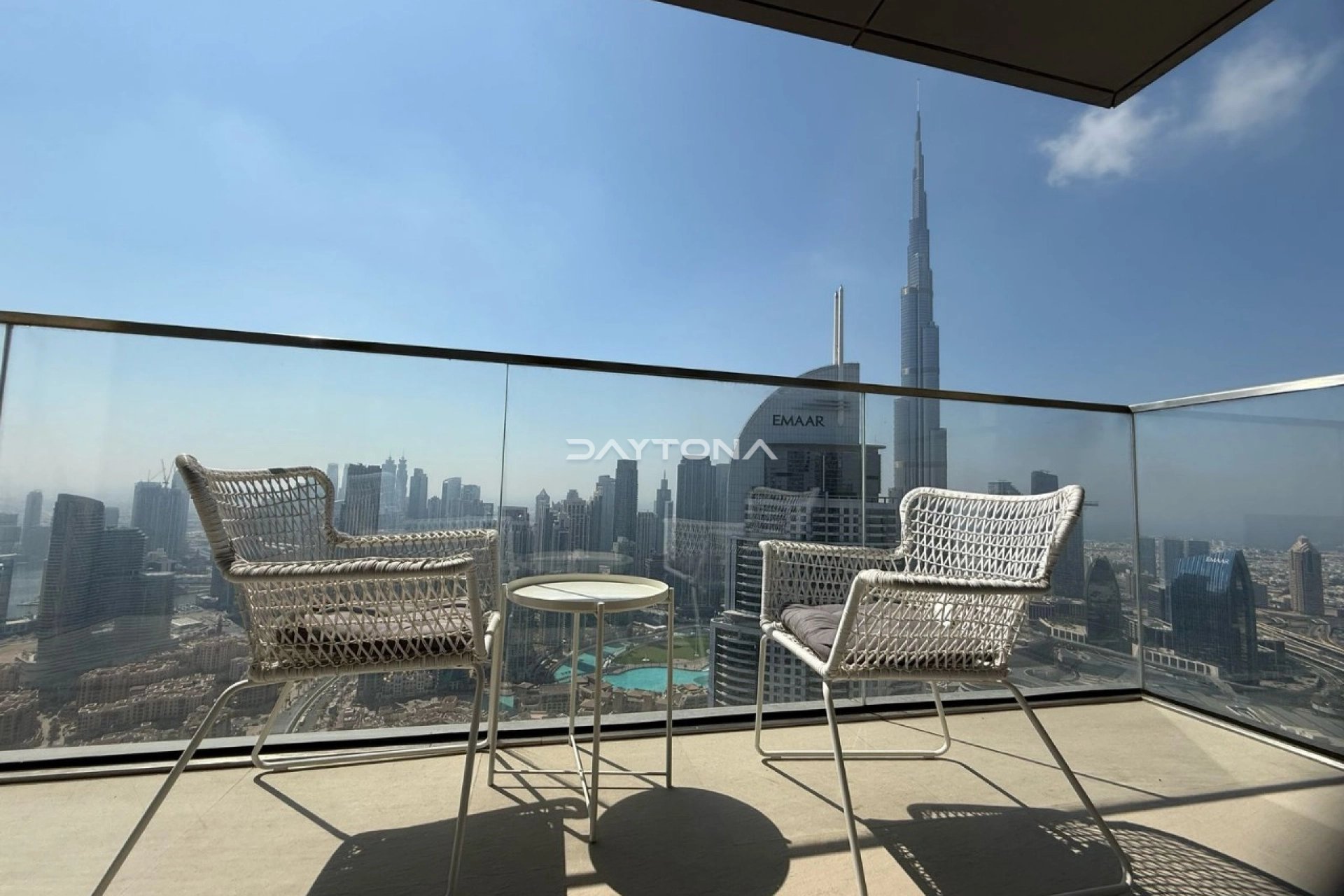 BURJ VIEW | FULLY FURNISHED | 4 CHEQUES | HIGH FLOOR