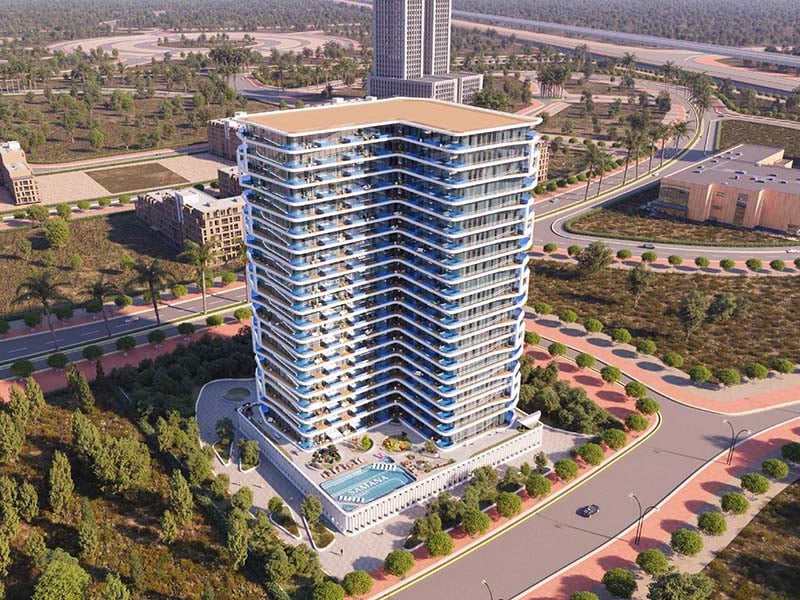 Samana Ibiza by Samana sets a new standard of luxury living in Dubailand, offering premium 1, 2, and 3-bedroom apartments crafted for a sophisticated lifestyle. Each apartment features contemporary interiors, showcasing elegant finishes and spacious layouts that ensure a harmonious blend of comfort and style. Designed to maximize natural light, the residences create an inviting ambiance that promotes relaxation and tranquility. Residents of Samana Ibiza will benefit from an array of world-class amenities that elevate modern living. The development boasts a stunning swimming pool, a fully-equipped fitness center, and dedicated kids’ play areas, making it ideal for families. Lush landscaped gardens and parks provide serene outdoor spaces for relaxation, while BBQ areas and jogging/cycling tracks encourage an active lifestyle. Additionally, cafes and retail outlets within the community enhance convenience and foster a vibrant social atmosphere. Situated in Dubailand, this expansive neighborhood is poised to become a thriving hub, featuring numerous attractions and facilities. Dubailand is continuously evolving, offering a perfect mix of residential comfort and leisure options, making it an excellent choice for families and individuals alike. Starting at AED 699,000, Samana Ibiza at Dubailand offers studio and 1-, 2-, and 3-bedroom apartments. The handover is expected in Q1 2028 with 77/23 payment plan.