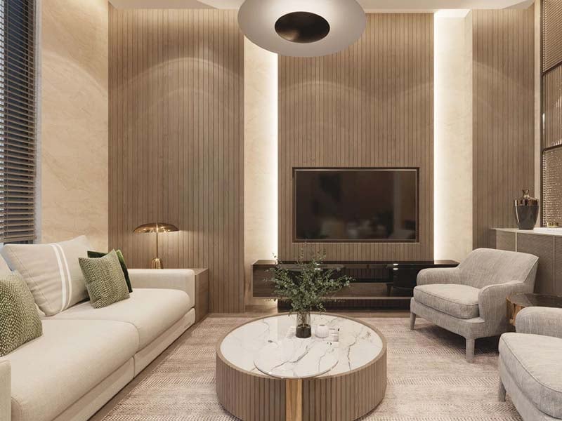 Avant Garde Residences, nestled in the heart of Jumeirah Village Circle, stands as a testament to thoughtful contemporary architecture. Its façade, adorned with subtle staggered curves, pays homage to the undulating dunes of the Arabian desert and the rhythmic tides of the nearby gulf. Striking a delicate balance between technical functionality and elegant aesthetics, the building's orientation was carefully orchestrated to optimize views from every apartment. This strategic positioning ensures practical living spaces and breathtaking perspectives throughout. Each detail of Avant Garde Residences speaks to a commitment to craftsmanship of the highest caliber. From the spacious interiors to the meticulously chosen materials, residents are assured of uncompromising quality and enduring value. Soft, soothing pastels coupled with a natural material palette create an atmosphere of timeless elegance and warmth. World-class fixtures and fittings further enhance this environment, promising durability and longevity. Floor-to-ceiling windows flood the interiors with natural light, seamlessly merging indoor and outdoor spaces. Thoughtfully designed balcony areas offer residents a retreat to enjoy fresh air and open skies. Starting at an accessible AED 650K, Avant Garde Residences by Skyline Builders presents a range of studio and one to two-bedroom apartments. The handover is slated for Q4 2026 with a convenient 50/50 payment plan.