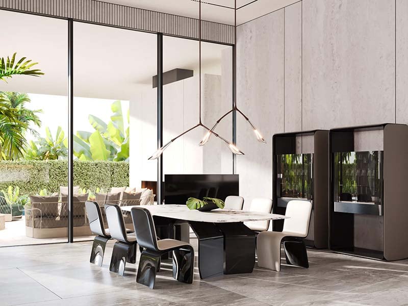Bentley Mira Villas by Mira is a luxury residential community featuring premium 5-bedroom villas and mansions in the prestigious Meydan District 11, Dubai. These exclusive homes are meticulously designed by Bentley Home, blending classic elegance with modern sophistication. The project offers residents a unique opportunity to live in a space that showcases the timeless craftsmanship of Bentley, complete with hand-crafted furniture and luxury furnishings from renowned brands like Baccarat, Christofle and Gaggenau. Each villa is thoughtfully designed with three distinct interior styles: Traditional, Formal, and Contemporary, allowing homeowners to customize their living spaces according to personal preferences. Spanning between 7,212 and 15,070 square feet, the villas and mansions offer stunning views of Dubai’s skyline and a serene private lagoon. Residents can enjoy world-class amenities, including a bespoke gymnasium, infinity pool, kids’ play areas, and exclusive clubhouses. The crystal lagoon and sunbathing terraces provide perfect spaces for relaxation and luxury living. Located in the heart of Meydan District 11, Bentley Mira Villas offers exceptional connectivity to Dubai’s major landmarks such as Downtown Dubai, Burj Khalifa, and Dubai International Airport. The vibrant community is surrounded by parks, schools, and leisure areas, making it ideal for families and professionals. Starting at AED 20M, Bentley Mira Villas at Meydan District 11 offers 5-bedroom villas and mansions. The handover is expected in Q1 2026 with a 50/50 payment plan.