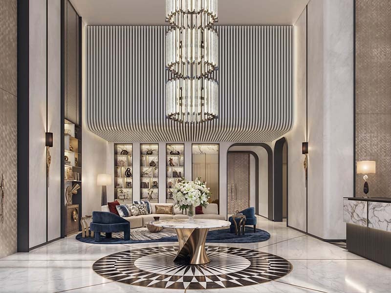 French flair infuses Downtown Dubai at Sofitel Residences Dubai by Azha Development. This address marries Parisian charm with the city's vibrant spirit, creating homes that speak of refinement and urban sophistication. Interiors flow with purpose, each space a canvas for life's moments. Art graces walls, sparking daily inspiration. The projection room transforms evenings into cinematic events, while Le Petit Residents Area nurtures young imaginations. In the fitness center, curated artwork complements state-of-the-art equipment, elevating wellness routines. The resident's lounge, adorned with diverse artistic influences, invites connection and relaxation. From one to three-bedroom residences to expansive penthouses, each home tells its unique story through modern French design and thoughtful layouts. Floor-to-ceiling windows frame Dubai's dynamic skyline, yet inside, tranquility reigns. This duality defines life at Sofitel Residences Dubai in Downtown Dubai. Steps away, the city's best dining and shopping experiences await. Global privileges extend beyond Dubai through the Accor Ownership Benefits Program. Residents enjoy VIP status across Accor's worldwide network, enhancing travel with upgrades and exclusive services.