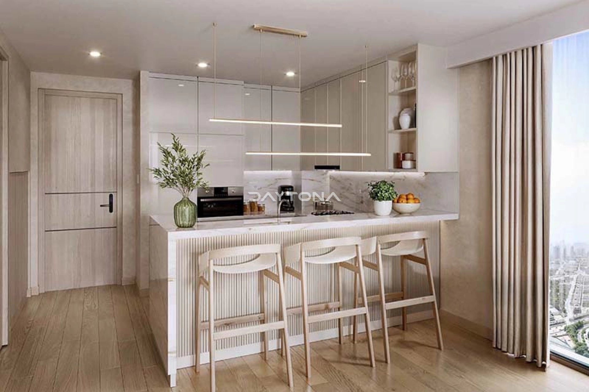 1 BR + STUDY | NEAR METRO | PARK +VILLA VIEW