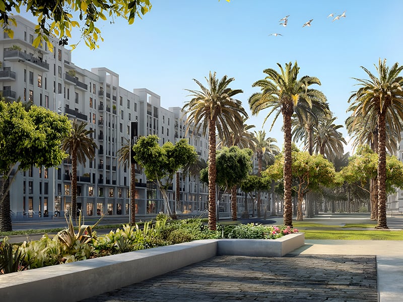The Regent Residences by Nshama brings a perfect blend of modern urban living to Town Square Dubai. Featuring studio, 1, 2 and 3-bedroom apartments, this development is designed to meet the needs of contemporary lifestyles while fostering a vibrant community atmosphere. Residents can immerse themselves in a refreshing neighborhood experience, enriched by landscaped parks, social spaces and a range of luxury amenities. The thoughtfully designed environment creates a sense of balance and connection, making it a thriving hub of activity and relaxation. The apartments at The Regent Residences are crafted with premium interiors that combine sleek aesthetics with practical functionality. Expansive layouts and refined details ensure privacy, comfort and an elevated living experience. An active lifestyle is easily attainable with access to cycling trails, jogging tracks, fitness centers and children’s play areas. Located in the heart of Town Square Dubai, this development offers convenient access to dining outlets, retail shops and lush parks. Its prime location ensures residents are well-connected to key attractions and Dubai’s dynamic cultural landscape, all within a short drive. With prices starting at AED 630,000, The Regent Residences is set for handover in Q2 2025 and features a flexible 50/50 payment plan.