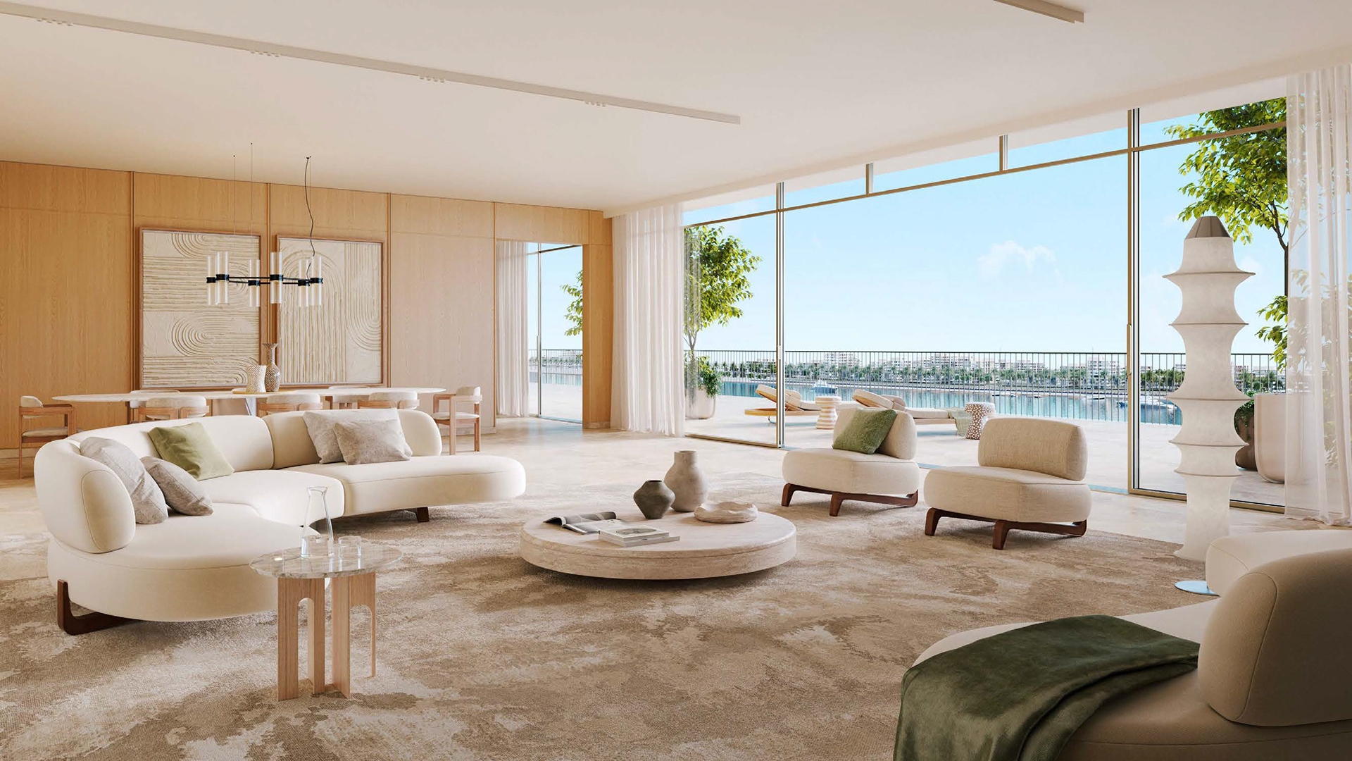 Bay Grove Residences by Nakheel offers a luxurious waterfront lifestyle in the heart of Dubai Islands. This stunning development features premium 1, 2 and 3-bedroom apartments, as well as exquisite 4-bedroom penthouses. Each residence is thoughtfully designed with spacious layouts, incorporating natural light and elegant finishes, creating a serene atmosphere. The interiors boast soft tones, warm wood accents and high-quality materials, ensuring a perfect blend of comfort and sophistication. Residents at Bay Grove Residences can indulge in a wide array of world-class amenities. The property includes an impressive infinity pool overlooking the ocean, beautifully landscaped podium gardens, a state-of-the-art fitness center and a dedicated kids’ play area. Additionally, the exclusive clubhouse and residents' lounge provide an elegant space for social gatherings and events, fostering a sense of community among residents. Located on Dubai Islands, Bay Grove Residences offers easy access to 20 kilometers of pristine beaches and a vibrant lifestyle surrounded by nature. The new Infinity Bridge connects these islands to the city, enhancing accessibility and convenience. Residents will appreciate the balance between urban living and tranquil coastal charm. Starting at AED 1.85M, Bay Grove Residences at Dubai Islands offers 1 to 3-bedroom apartments with handover expected in Q3 2028 and a 80/20 payment plan.