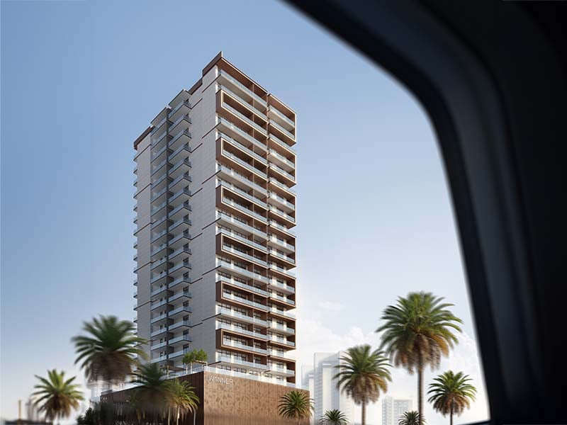 In the heart of Jumeirah Village Triangle, W1nner Tower stands tall as an embodiment of refined living. This boutique architectural masterpiece, spanning 26 stories, graces the skyline with its distinctive elegance and exclusivity.  Designed for the select few, W1nner Tower offers a residential experience like no other within one of Dubai’s most welcoming communities. With just seven residences per floor, W1nner Tower strikes a balance between intimacy and grandeur, redefining the standard of luxury living. Each meticulously crafted level ensures residents not only relish the privacy of their surroundings but also immerse themselves in captivating vistas and abundant natural light. W1nner Tower offers a diverse range of over 20 cutting-edge amenities. From a fully-equipped gymnasium to serene swimming pools, verdant parks to dedicated jogging tracks, the tower provides residents with ample opportunities for fitness and relaxation. Rooted in sustainability, W1nner Tower integrates green building practices at its core. Energy-efficient appliances, water-conserving fixtures and a concerted effort to minimize its carbon footprint underscore its commitment to a responsible future.  Starting at an accessible AED 1M, W1nner Tower by Object 1 offers 1 & 2-bedroom apartments. The handover is expected in Q1 2026 with a flexible 60/40 payment plan.
