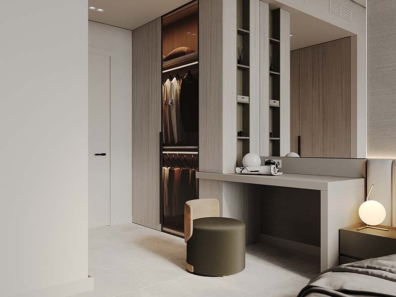 The Fifth Tower by Object 1 in Jumeirah Village Circle stands as a striking addition to Dubai's skyline. This 36-floor project offers studios and one to two-bedroom apartments designed with clean lines and modern elements. The Fifth Tower features spaces that flow with ease. Each unit offers a neutral palette and spacious layout, ensuring a calm and inviting atmosphere. Large windows draw in light and frame views of the city. Inside, wood accents and thoughtful finishes add warmth and a sense of home. Residents enter through a welcoming lobby lounge with seating and concierge services. Amenities cater to diverse needs. A pool and kid’s play area provide spaces for leisure, while a gym supports an active lifestyle. An indoor cinema adds a touch of entertainment. Each shared space enhances the living experience, fostering a sense of community. Living at The Fifth Tower at Jumeirah Village Circle means enjoying a blend of urban convenience and peaceful spaces. The thoughtful layout and design choices ensure each home is both functional and pleasing to the eye. It's a place where residents can relax, entertain and thrive. Starting at AED 554K, The Fifth Tower by Object 1 offers studios and one to two-bedroom apartments. The handover is expected in Q4 2026 with a 60/40 payment plan.