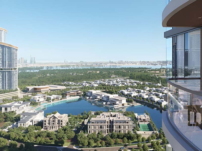 Skyscape Altius by Sobha Realty rises in Sobha Hartland II. It offers a blend of modern design and urban charm. The tower stands tall with 85 stories, each crafted to provide a sense of space and light. Here, every home opens to views of clear waters and the vibrant cityscape. The balance between natural beauty and urban life is seamless. Inside, you will find spaces designed for comfort and elegance. The layout of each apartment reflects a thoughtful approach to living. From one-bedroom to three-bedroom options, each home caters to different needs and preferences. The interiors showcase a blend of form and function, creating spaces that are both stylish and practical. Skyscape Altius at Sobha Hartland II offers more than just a place to live. It provides a lifestyle where the details matter. The open spaces and high ceilings add to the feeling of freedom and light. The views from the windows are more than just a sight; they are part of the living experience. This project is designed for those who seek both tranquility and connection to the city's pulse.