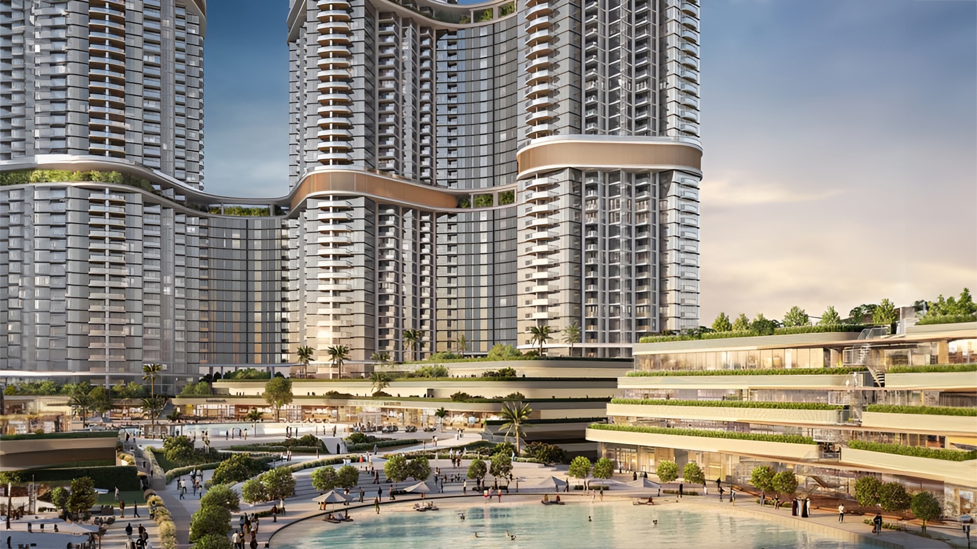 Skyscape Altius by Sobha Realty rises in Sobha Hartland II. It offers a blend of modern design and urban charm. The tower stands tall with 85 stories, each crafted to provide a sense of space and light. Here, every home opens to views of clear waters and the vibrant cityscape. The balance between natural beauty and urban life is seamless. Inside, you will find spaces designed for comfort and elegance. The layout of each apartment reflects a thoughtful approach to living. From one-bedroom to three-bedroom options, each home caters to different needs and preferences. The interiors showcase a blend of form and function, creating spaces that are both stylish and practical. Skyscape Altius at Sobha Hartland II offers more than just a place to live. It provides a lifestyle where the details matter. The open spaces and high ceilings add to the feeling of freedom and light. The views from the windows are more than just a sight; they are part of the living experience. This project is designed for those who seek both tranquility and connection to the city's pulse.