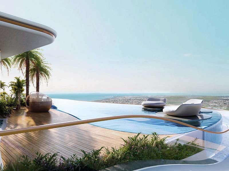 Beach Walk Residence 3 by Imtiaz is a luxurious residential project located in the tranquil Dubai Islands, Deira. This stunning development offers a selection of 1 to 2-bedroom apartments and 3-bedroom penthouses, all thoughtfully designed to evoke a resort-like atmosphere. Each residence is beautifully decorated in neutral tones with aquamarine accents and golden finishes, blending modern elegance with coastal living. High-end Miele appliances and smart home security systems complete the interiors, offering both style and convenience. The project boasts a variety of premium amenities, including indoor and infinity swimming pools, a well-equipped gym, a yoga room, and a serene zen garden. Families will appreciate the children's play area, while additional features like valet parking, a clubhouse, and barbecue areas ensure a lifestyle of comfort and leisure. Beach Walk Residence 3 is designed to promote both relaxation and community engagement. Strategically located in Dubai Islands, Beach Walk Residence 3 offers easy access to major attractions. Nakheel Mall is just 2 minutes away, while the Beachfront Market is a short 5-minute drive. Dubai International Airport is only 10 minutes by car, ensuring excellent connectivity for residents. Starting at AED 1.8M, Beach Walk Residence 3 at Dubai Islands offers 1- to 3- bedroom apartments and penthouses. The handover is expected in Q2 2026 with a 60/40 payment plan.