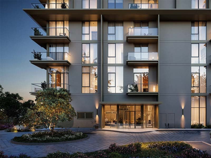 Emaar Club Place at Dubai Hills Estate features 1, 2 and 3-bedroom apartments designed for contemporary living. Each residence offers unobstructed views of the Dubai Hills Golf Course, blending modern architecture with the surrounding green landscape. The apartments are designed with a focus on efficiency and comfort. Open-plan living areas provide ample space for both relaxation and entertaining. Kitchens are integrated into the living spaces with functional layouts while storage solutions are designed to maximize usability. Large windows ensure that each apartment is bathed in natural light, creating a bright and inviting atmosphere. The development provides a range of amenities to support a balanced lifestyle. Residents can enjoy an infinity pool surrounded by cabanas, a multipurpose room for gatherings and events and a dedicated children's play area. Fitness enthusiasts will benefit from well-equipped indoor and outdoor fitness facilities. A landscaped podium deck offers additional space for leisure and relaxation. Located in Dubai Hills Estate, Emaar Club Place provides easy access to key destinations. Al Khail Road connects residents to various parts of Dubai while Dubai Hills Mall and Dubai Hills Park offer shopping, dining and recreational options nearby.