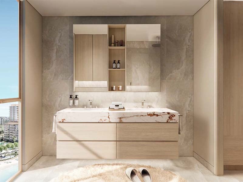 Bay Grove Residences by Nakheel offers a luxurious waterfront lifestyle in the heart of Dubai Islands. This stunning development features premium 1, 2 and 3-bedroom apartments, as well as exquisite 4-bedroom penthouses. Each residence is thoughtfully designed with spacious layouts, incorporating natural light and elegant finishes, creating a serene atmosphere. The interiors boast soft tones, warm wood accents and high-quality materials, ensuring a perfect blend of comfort and sophistication. Residents at Bay Grove Residences can indulge in a wide array of world-class amenities. The property includes an impressive infinity pool overlooking the ocean, beautifully landscaped podium gardens, a state-of-the-art fitness center and a dedicated kids’ play area. Additionally, the exclusive clubhouse and residents' lounge provide an elegant space for social gatherings and events, fostering a sense of community among residents. Located on Dubai Islands, Bay Grove Residences offers easy access to 20 kilometers of pristine beaches and a vibrant lifestyle surrounded by nature. The new Infinity Bridge connects these islands to the city, enhancing accessibility and convenience. Residents will appreciate the balance between urban living and tranquil coastal charm. Starting at AED 1.85M, Bay Grove Residences at Dubai Islands offers 1 to 3-bedroom apartments with handover expected in Q3 2028 and a 80/20 payment plan.