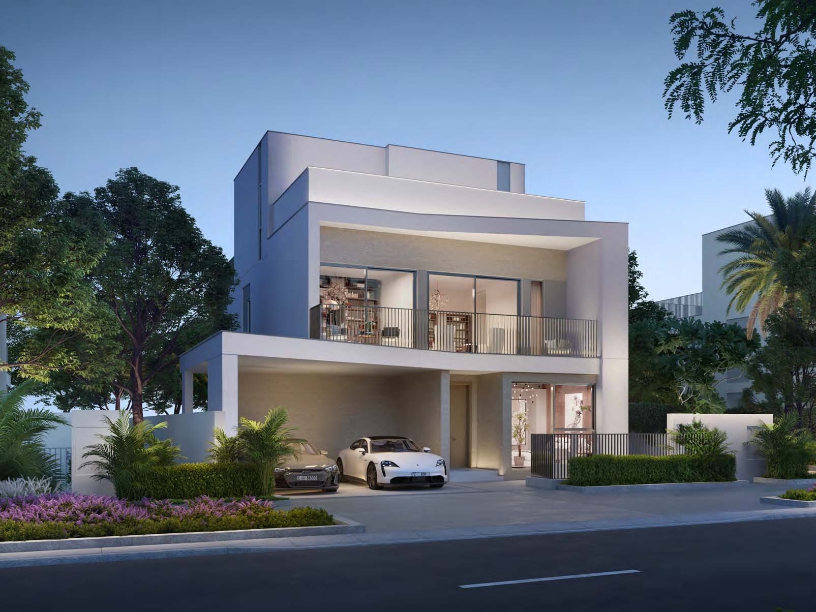 Golf Lane by Emaar stands at the edge of Emaar South, where a refined design meets the green expanse of a golf course. The townhouses and villas extend over lush fairways, integrating the landscape with ease. Each home offers a space where natural light filters through large windows and private terraces overlook the rolling greens. Each residence features broad windows that invite natural light and frame views of the verdant landscape. Private terraces and gardens extend the living space outdoors, creating a harmonious link with nature. The design of Golf Lane emphasizes simplicity and functionality with layouts that prioritize ease of living. Paths and green spaces are thoughtfully integrated, encouraging a relaxed lifestyle while maintaining proximity to urban amenities. The community's layout fosters a sense of calm with quiet streets and green corridors that offer a serene environment. The location of Golf Lane provides convenient access to key areas of Dubai. Major routes are easily reachable, ensuring that residents are well-connected while enjoying the peaceful setting. The balance between city accessibility and suburban tranquility is a key feature of the development.