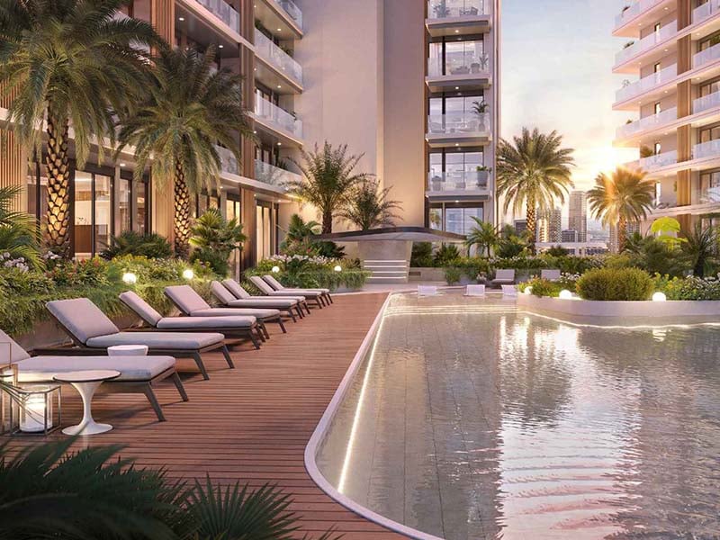 The Hillgate by Ellington Properties, a luxurious and sustainable community located in Dubai Silicon Oasis. Designed for modern living, The Hillgate offers a wide variety of homes ranging from studios to spacious 3- and 4-bedroom apartments and duplexes. These residences combine elegance with functionality, providing the perfect blend of comfort, style, and innovative design.These homes offer flexible options for individuals, families, and businesses alike. Inside, each unit is meticulously crafted with high-end finishes, spacious layouts, and panoramic views of the Dubai skyline. The floor plans are designed to maximize natural light, creating an airy and welcoming atmosphere throughout. The Hillgate provides a full suite of top-tier amenities, including a state-of-the-art gymnasium, swimming pool, retail outlets, and dedicated kids play areas. For residents' convenience, there are supermarkets, dining outlets, parks, cycling trails, and outdoor fitness facilities. The community also features schools, healthcare centers, and sports courts, ensuring that every need is met within this vibrant and inclusive neighborhood. Starting at AED 1.1M, The Hillgate at Dubai Silicon Oasis offers studio, 1 to 3 bedroom apartments and duplexes. The handover is expected in Q4 2027 with a 70/30 payment plan.