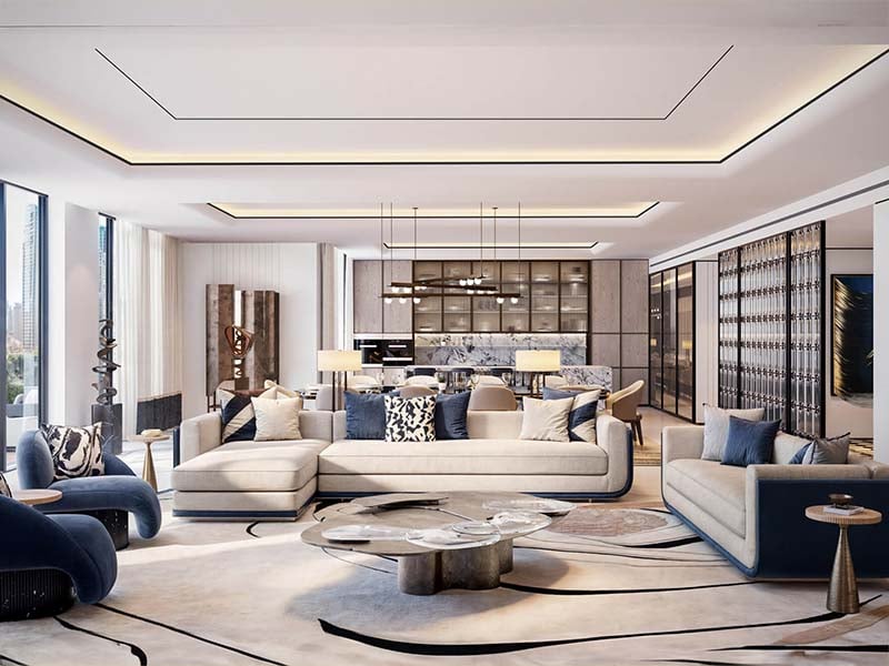 French flair infuses Downtown Dubai at Sofitel Residences Dubai by Azha Development. This address marries Parisian charm with the city's vibrant spirit, creating homes that speak of refinement and urban sophistication. Interiors flow with purpose, each space a canvas for life's moments. Art graces walls, sparking daily inspiration. The projection room transforms evenings into cinematic events, while Le Petit Residents Area nurtures young imaginations. In the fitness center, curated artwork complements state-of-the-art equipment, elevating wellness routines. The resident's lounge, adorned with diverse artistic influences, invites connection and relaxation. From one to three-bedroom residences to expansive penthouses, each home tells its unique story through modern French design and thoughtful layouts. Floor-to-ceiling windows frame Dubai's dynamic skyline, yet inside, tranquility reigns. This duality defines life at Sofitel Residences Dubai in Downtown Dubai. Steps away, the city's best dining and shopping experiences await. Global privileges extend beyond Dubai through the Accor Ownership Benefits Program. Residents enjoy VIP status across Accor's worldwide network, enhancing travel with upgrades and exclusive services.