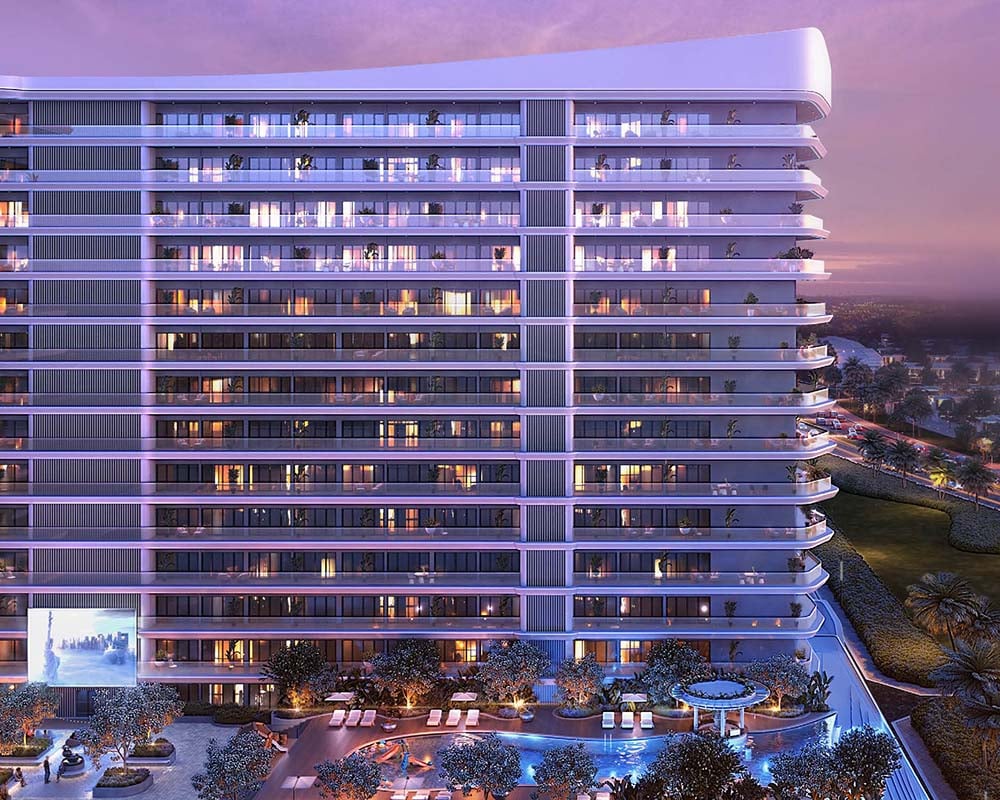 Carve your sanctuary in the heart of the city. Elo 2, a twin-tower development by Damac, rises amidst landscaped gardens, offering one and two-bedroom havens. Modern facades blend with lush greenery, creating a calming counterpoint to the urban energy below. Step inside your haven. Expansive balconies open to serene parklands, while sleek design prioritizes comfort and style. Though conveniently located with access to major highways, Elo 2 fosters a peaceful escape. Unwind and connect. The podium level buzzes with activity. Dive into the pool with a swim-up bar, challenge yourself on the climbing wall or gather under the stars for a barbecue. A state-of-the-art gym caters to fitness goals, while a dedicated kids' play area and outdoor cinema spark family fun. Elo 2 becomes your launchpad to a vibrant community. Damac Hills 2, a sprawling master community, offers everything you need at your doorstep. From supermarkets to a wave surfing simulator at Malibu Beach, the options are endless. Sports facilities, open gyms and yoga spaces cater to active lifestyles, while an amphitheater and courts provide space for social gatherings. Starting at AED 547,000, Elo 2 offers a tranquil escape within a bustling city.  Handover is expected in Q4 2026 with a flexible 70/30 payment plan.