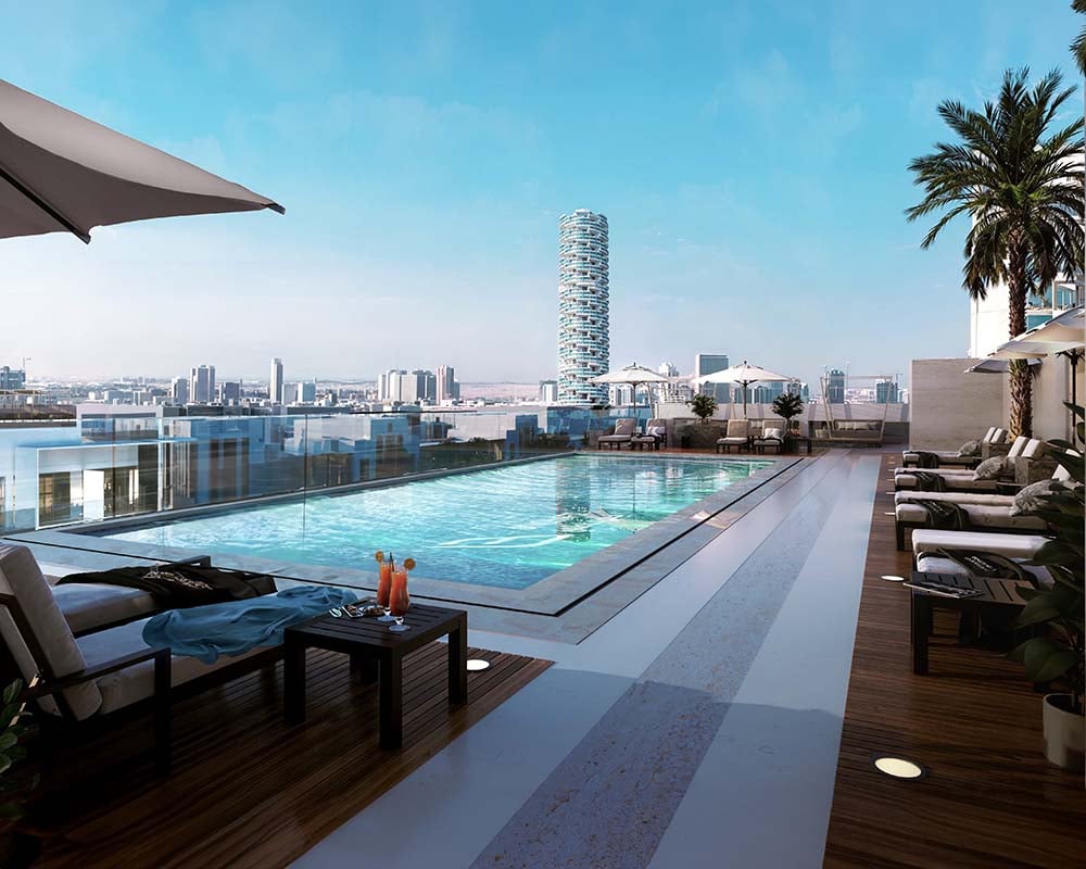 Drawing inspiration from the vastness of space, Binghatti Galaxy at Jumeirah Village Circle emerges as a unique residential opportunity, offering a modern living experience. Binghatti Galaxy rethinks traditional architectural norms, embracing a design ethos that captures a sense of wonder through sleek, futuristic lines and a blend of technology and natural elements. Every detail in Binghatti Galaxy reflects careful craftsmanship, creating interiors that seamlessly blend form and function, enhancing the living space for residents. With quality materials, advanced technologies and eco-friendly solutions, the development ensures harmony with the environment. Going beyond amenities and aesthetics, Binghatti Galaxy fosters a sense of community, evoking the vastness of the night sky. Committed to sustainability, the development integrates innovative technologies with eco-conscious practices to minimize its environmental impact. Residents of Binghatti Galaxy can enjoy various recreational facilities, from rooftop gardens to fitness centers, catering to different lifestyle preferences. Furthermore, Binghatti Galaxy's strategic location offers convenient access to key city destinations, enhancing connectivity for residents. With its innovative design and commitment to sustainability, Binghatti Galaxy offers more than just a home; it offers a lifestyle in tune with the cosmos. Starting at AED 599K, Binghatti Galaxy by Binghatti offers studio and 1 to 2-bedroom apartments. The handover is expected in Q4 2024 with a 50/50 payment plan.