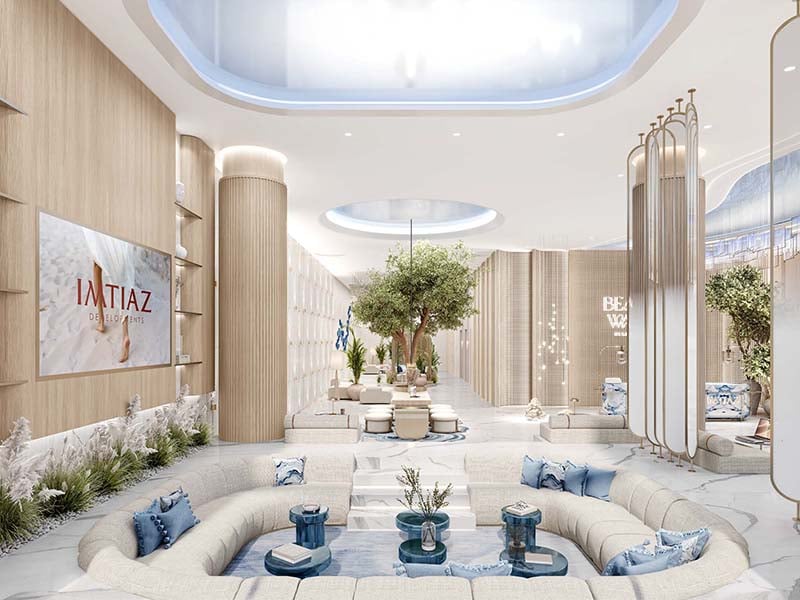 Beach Walk Residence 3 by Imtiaz is a luxurious residential project located in the tranquil Dubai Islands, Deira. This stunning development offers a selection of 1 to 2-bedroom apartments and 3-bedroom penthouses, all thoughtfully designed to evoke a resort-like atmosphere. Each residence is beautifully decorated in neutral tones with aquamarine accents and golden finishes, blending modern elegance with coastal living. High-end Miele appliances and smart home security systems complete the interiors, offering both style and convenience. The project boasts a variety of premium amenities, including indoor and infinity swimming pools, a well-equipped gym, a yoga room, and a serene zen garden. Families will appreciate the children's play area, while additional features like valet parking, a clubhouse, and barbecue areas ensure a lifestyle of comfort and leisure. Beach Walk Residence 3 is designed to promote both relaxation and community engagement. Strategically located in Dubai Islands, Beach Walk Residence 3 offers easy access to major attractions. Nakheel Mall is just 2 minutes away, while the Beachfront Market is a short 5-minute drive. Dubai International Airport is only 10 minutes by car, ensuring excellent connectivity for residents. Starting at AED 1.8M, Beach Walk Residence 3 at Dubai Islands offers 1- to 3- bedroom apartments and penthouses. The handover is expected in Q2 2026 with a 60/40 payment plan.