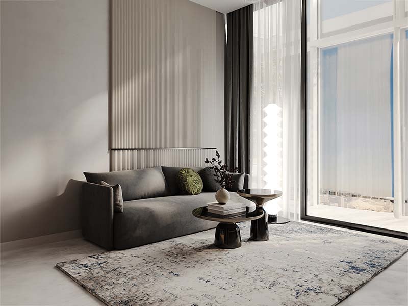 The Fifth Tower by Object 1 in Jumeirah Village Circle stands as a striking addition to Dubai's skyline. This 36-floor project offers studios and one to two-bedroom apartments designed with clean lines and modern elements. The Fifth Tower features spaces that flow with ease. Each unit offers a neutral palette and spacious layout, ensuring a calm and inviting atmosphere. Large windows draw in light and frame views of the city. Inside, wood accents and thoughtful finishes add warmth and a sense of home. Residents enter through a welcoming lobby lounge with seating and concierge services. Amenities cater to diverse needs. A pool and kid’s play area provide spaces for leisure, while a gym supports an active lifestyle. An indoor cinema adds a touch of entertainment. Each shared space enhances the living experience, fostering a sense of community. Living at The Fifth Tower at Jumeirah Village Circle means enjoying a blend of urban convenience and peaceful spaces. The thoughtful layout and design choices ensure each home is both functional and pleasing to the eye. It's a place where residents can relax, entertain and thrive. Starting at AED 554K, The Fifth Tower by Object 1 offers studios and one to two-bedroom apartments. The handover is expected in Q4 2026 with a 60/40 payment plan.