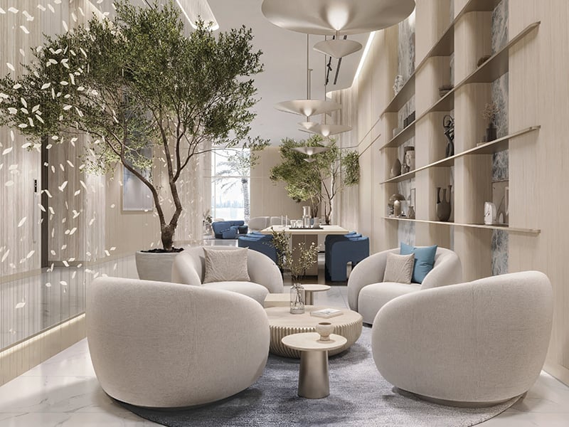 Marina Life by Saeed Tarrad Development stands in Dubai Islands, a vibrant community emerging as the next Palm Jumeirah. This development offers one- and two-bedroom apartments, each thoughtfully designed to foster a seamless flow between spaces, enhancing both functionality and comfort. The living area invites natural light through expansive windows, creating an atmosphere that accommodates both lively gatherings and quiet evenings. The kitchen, with its efficient layout and modern appliances, supports culinary creativity while ensuring ease of use. In the heart of Dubai Islands, Marina Life connects residents to an array of shops, cafes and dining options, enhancing everyday convenience while providing a relaxed ambiance. This setting combines the energy of city life with the tranquility of island living, appealing to those seeking balance. Sustainability shapes the foundation of Marina Life. Eco-conscious materials and design practices reflect a commitment to a better environment, allowing residents to enjoy modern comforts while being mindful of nature and their impact on the surroundings. Smart home technology enhances daily living. Control lighting, temperature and security effortlessly, integrating comfort into everyday routines. The vision is to create a living space that balances ease and style, fostering a true sense of home. Starting at AED 1.9M, Marina Life by Saeed Tarrad Development offers one- and two-bedroom apartments. The handover is expected in Q3 2026 with a 60/40 payment plan.