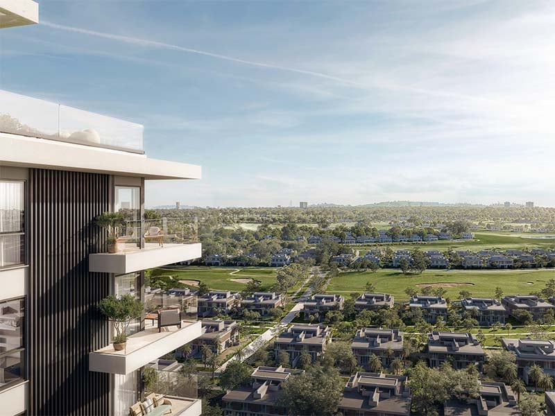 Vida Residences Club Point by Emaar Properties is a contemporary residential project nestled within the vibrant Dubai Hills Estate. Offering 1 to 3-bedroom apartments, each unit is thoughtfully designed to maximize space and natural light. These stylish homes are inspired by Vida’s signature blend of modern luxury and warm hospitality, featuring large windows that frame breathtaking views of the surrounding greenery, golf course, and Dubai skyline, creating a peaceful and refreshing living environment. Residents can enjoy a range of premium amenities, including a serene indoor swimming pool, a state-of-the-art gym, and beautifully landscaped gardens. Social spaces such as a barbecue area and a children's play area provide perfect spots for family gatherings and relaxation. The community also offers on-site dining options, adding to the convenience of daily living. Ideally located within Dubai Hills Estate, Vida Residences Club Point provides quick access to key areas like Downtown Dubai and Dubai Marina, with easy connectivity through Al Khail Road. The community combines the best of urban energy and natural tranquility, offering world-class healthcare, educational facilities, and leisure experiences within close reach. Starting at AED 1.61M, Vida Residences Club Point at Dubai Hills Estate offers 1- to 3-bedroom apartments. The handover is expected in Q1 2029 with an 80/20 payment plan, ensuring flexible purchasing options for prospective buyers.