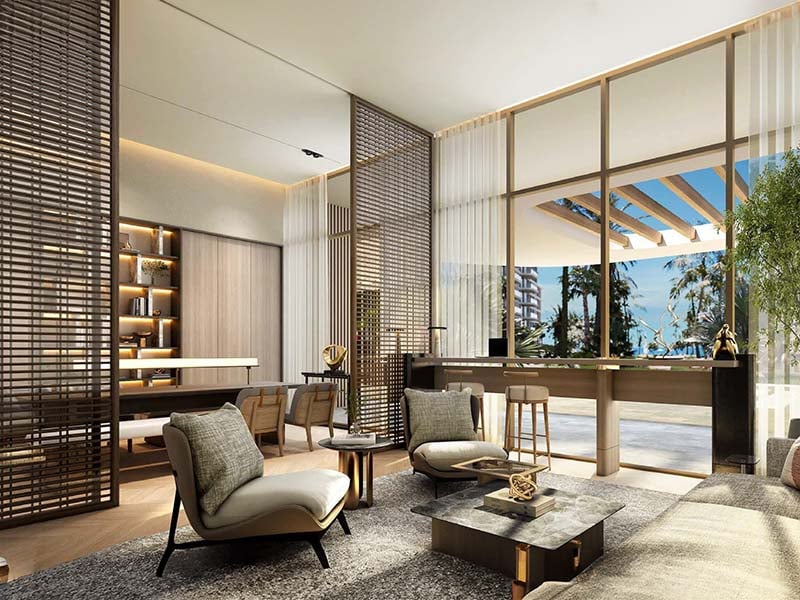 Bay Grove Residences by Nakheel offers a luxurious waterfront lifestyle in the heart of Dubai Islands. This stunning development features premium 1, 2 and 3-bedroom apartments, as well as exquisite 4-bedroom penthouses. Each residence is thoughtfully designed with spacious layouts, incorporating natural light and elegant finishes, creating a serene atmosphere. The interiors boast soft tones, warm wood accents and high-quality materials, ensuring a perfect blend of comfort and sophistication. Residents at Bay Grove Residences can indulge in a wide array of world-class amenities. The property includes an impressive infinity pool overlooking the ocean, beautifully landscaped podium gardens, a state-of-the-art fitness center and a dedicated kids’ play area. Additionally, the exclusive clubhouse and residents' lounge provide an elegant space for social gatherings and events, fostering a sense of community among residents. Located on Dubai Islands, Bay Grove Residences offers easy access to 20 kilometers of pristine beaches and a vibrant lifestyle surrounded by nature. The new Infinity Bridge connects these islands to the city, enhancing accessibility and convenience. Residents will appreciate the balance between urban living and tranquil coastal charm. Starting at AED 1.85M, Bay Grove Residences at Dubai Islands offers 1 to 3-bedroom apartments with handover expected in Q3 2028 and a 80/20 payment plan.