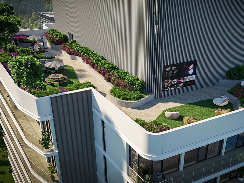 Avant Garde Residences, nestled in the heart of Jumeirah Village Circle, stands as a testament to thoughtful contemporary architecture. Its façade, adorned with subtle staggered curves, pays homage to the undulating dunes of the Arabian desert and the rhythmic tides of the nearby gulf. Striking a delicate balance between technical functionality and elegant aesthetics, the building's orientation was carefully orchestrated to optimize views from every apartment. This strategic positioning ensures practical living spaces and breathtaking perspectives throughout. Each detail of Avant Garde Residences speaks to a commitment to craftsmanship of the highest caliber. From the spacious interiors to the meticulously chosen materials, residents are assured of uncompromising quality and enduring value. Soft, soothing pastels coupled with a natural material palette create an atmosphere of timeless elegance and warmth. World-class fixtures and fittings further enhance this environment, promising durability and longevity. Floor-to-ceiling windows flood the interiors with natural light, seamlessly merging indoor and outdoor spaces. Thoughtfully designed balcony areas offer residents a retreat to enjoy fresh air and open skies. Starting at an accessible AED 650K, Avant Garde Residences by Skyline Builders presents a range of studio and one to two-bedroom apartments. The handover is slated for Q4 2026 with a convenient 50/50 payment plan.