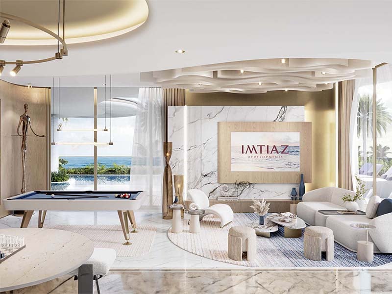 Beach Walk Residence 3 by Imtiaz is a luxurious residential project located in the tranquil Dubai Islands, Deira. This stunning development offers a selection of 1 to 2-bedroom apartments and 3-bedroom penthouses, all thoughtfully designed to evoke a resort-like atmosphere. Each residence is beautifully decorated in neutral tones with aquamarine accents and golden finishes, blending modern elegance with coastal living. High-end Miele appliances and smart home security systems complete the interiors, offering both style and convenience. The project boasts a variety of premium amenities, including indoor and infinity swimming pools, a well-equipped gym, a yoga room, and a serene zen garden. Families will appreciate the children's play area, while additional features like valet parking, a clubhouse, and barbecue areas ensure a lifestyle of comfort and leisure. Beach Walk Residence 3 is designed to promote both relaxation and community engagement. Strategically located in Dubai Islands, Beach Walk Residence 3 offers easy access to major attractions. Nakheel Mall is just 2 minutes away, while the Beachfront Market is a short 5-minute drive. Dubai International Airport is only 10 minutes by car, ensuring excellent connectivity for residents. Starting at AED 1.8M, Beach Walk Residence 3 at Dubai Islands offers 1- to 3- bedroom apartments and penthouses. The handover is expected in Q2 2026 with a 60/40 payment plan.