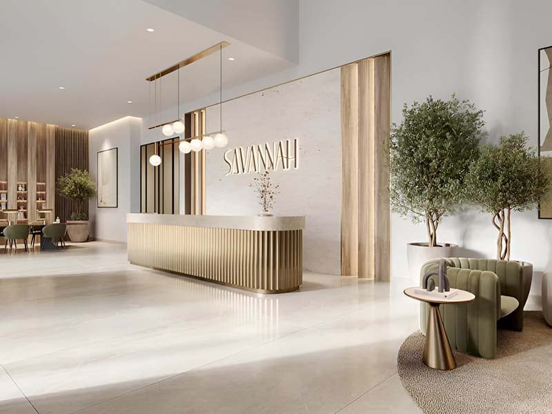 Savannah by Nshama rises in Town Square, offering homes that blend urban living with natural elements. The project features apartments with 1 to 3 bedrooms, each designed to maximize space and light. Large windows frame views of the surrounding greenery and create bright interiors. Inside, the apartments boast clean lines and neutral tones. Kitchens come equipped with modern appliances and ample counter space. Built-in wardrobes provide storage solutions while porcelain floors add a touch of elegance. Residents can unwind in the central park or explore the network of jogging and cycling paths. The development includes a swimming pool, gym and play areas for children. These spaces encourage an active lifestyle and foster a sense of community among neighbors. Savannah at Town Square puts residents close to cafes, shops and outdoor areas. The project aims to create a balanced environment where people can live, work and relax without leaving their neighborhood. The thoughtful design extends to every corner of Savannah. Common areas offer spaces for socializing and relaxation. Landscaped gardens provide pockets of nature throughout the development. The architecture blends contemporary style with functional design, creating a cohesive and appealing aesthetic.