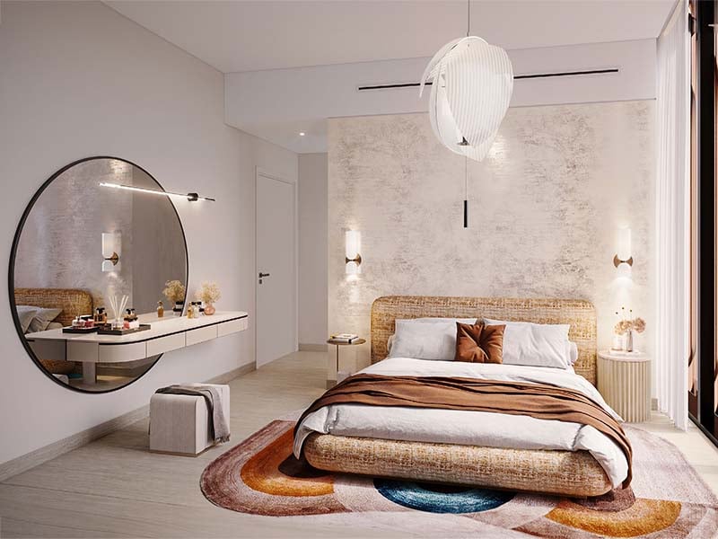 One Residence by Ginco Properties reimagines residential living in Downtown Dubai. With studio and 1 to 2 bedroom apartments, the project is designed to merge modern comforts with the energy of the city. One Residence places residents in the center of Downtown's lively scene while providing a tranquil home base that reflects contemporary urban elegance. At One Residence, the architectural design is characterized by a seamless integration into the vibrant cityscape. The building's façade features a contemporary design with a sophisticated blend of textures that complement its surroundings. The residential units at One Residence are meticulously planned to offer a refined living experience. Spacious layouts, thoughtfully chosen finishes and well-designed floor plans contribute to a sense of calm and comfort. Residents can enjoy expansive windows that frame views of the cityscape, providing a connection to the dynamic environment outside while ensuring a serene retreat within. One Residence also features a selection of amenities including a state-of-the-art fitness center, a dedicated yoga studio and a large infinity pool, catering to a range of wellness and recreational needs.