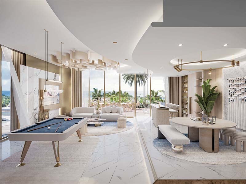 Beach Walk Residence 3 by Imtiaz is a luxurious residential project located in the tranquil Dubai Islands, Deira. This stunning development offers a selection of 1 to 2-bedroom apartments and 3-bedroom penthouses, all thoughtfully designed to evoke a resort-like atmosphere. Each residence is beautifully decorated in neutral tones with aquamarine accents and golden finishes, blending modern elegance with coastal living. High-end Miele appliances and smart home security systems complete the interiors, offering both style and convenience. The project boasts a variety of premium amenities, including indoor and infinity swimming pools, a well-equipped gym, a yoga room, and a serene zen garden. Families will appreciate the children's play area, while additional features like valet parking, a clubhouse, and barbecue areas ensure a lifestyle of comfort and leisure. Beach Walk Residence 3 is designed to promote both relaxation and community engagement. Strategically located in Dubai Islands, Beach Walk Residence 3 offers easy access to major attractions. Nakheel Mall is just 2 minutes away, while the Beachfront Market is a short 5-minute drive. Dubai International Airport is only 10 minutes by car, ensuring excellent connectivity for residents. Starting at AED 1.8M, Beach Walk Residence 3 at Dubai Islands offers 1- to 3- bedroom apartments and penthouses. The handover is expected in Q2 2026 with a 60/40 payment plan.