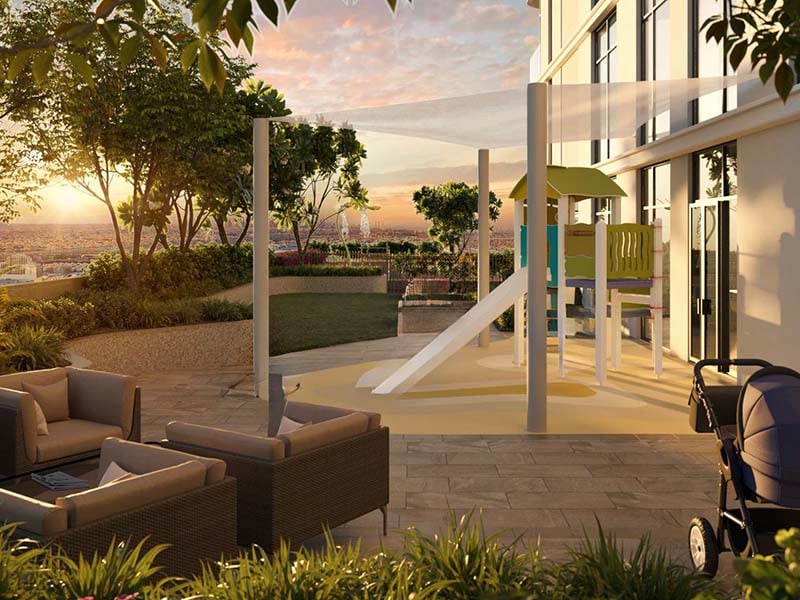 Avant Garde Residences, nestled in the heart of Jumeirah Village Circle, stands as a testament to thoughtful contemporary architecture. Its façade, adorned with subtle staggered curves, pays homage to the undulating dunes of the Arabian desert and the rhythmic tides of the nearby gulf. Striking a delicate balance between technical functionality and elegant aesthetics, the building's orientation was carefully orchestrated to optimize views from every apartment. This strategic positioning ensures practical living spaces and breathtaking perspectives throughout. Each detail of Avant Garde Residences speaks to a commitment to craftsmanship of the highest caliber. From the spacious interiors to the meticulously chosen materials, residents are assured of uncompromising quality and enduring value. Soft, soothing pastels coupled with a natural material palette create an atmosphere of timeless elegance and warmth. World-class fixtures and fittings further enhance this environment, promising durability and longevity. Floor-to-ceiling windows flood the interiors with natural light, seamlessly merging indoor and outdoor spaces. Thoughtfully designed balcony areas offer residents a retreat to enjoy fresh air and open skies. Starting at an accessible AED 650K, Avant Garde Residences by Skyline Builders presents a range of studio and one to two-bedroom apartments. The handover is slated for Q4 2026 with a convenient 50/50 payment plan.