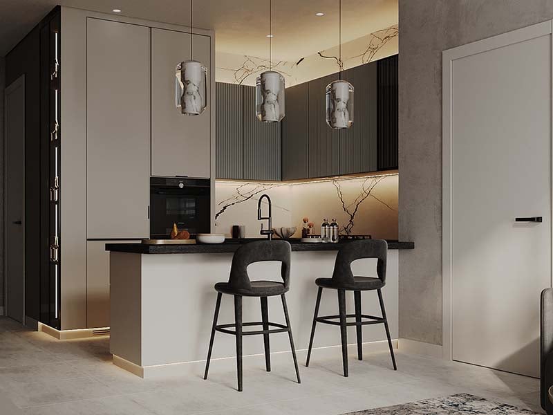 The Fifth Tower by Object 1 in Jumeirah Village Circle stands as a striking addition to Dubai's skyline. This 36-floor project offers studios and one to two-bedroom apartments designed with clean lines and modern elements. The Fifth Tower features spaces that flow with ease. Each unit offers a neutral palette and spacious layout, ensuring a calm and inviting atmosphere. Large windows draw in light and frame views of the city. Inside, wood accents and thoughtful finishes add warmth and a sense of home. Residents enter through a welcoming lobby lounge with seating and concierge services. Amenities cater to diverse needs. A pool and kid’s play area provide spaces for leisure, while a gym supports an active lifestyle. An indoor cinema adds a touch of entertainment. Each shared space enhances the living experience, fostering a sense of community. Living at The Fifth Tower at Jumeirah Village Circle means enjoying a blend of urban convenience and peaceful spaces. The thoughtful layout and design choices ensure each home is both functional and pleasing to the eye. It's a place where residents can relax, entertain and thrive. Starting at AED 554K, The Fifth Tower by Object 1 offers studios and one to two-bedroom apartments. The handover is expected in Q4 2026 with a 60/40 payment plan.