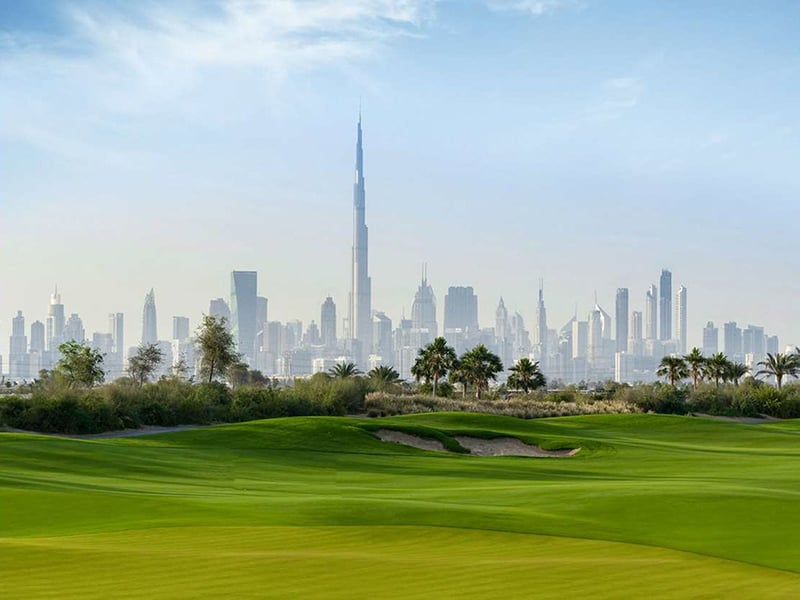Address Residences at Dubai Hills Estate combines refined urban living with serene park views and environmentally conscious design. Offering a selection of 1 to 3-bedroom apartments and 3-bedroom townhouses, this community is thoughtfully designed to support modern living while embracing sustainability. The residences feature spacious layouts with flexible designs, allowing for easy adaptation to the needs of each resident. Materials selected for their durability and sustainability add a layer of functionality, while the carefully chosen finishes bring out a contemporary feel throughout the interiors. The architectural design takes full advantage of the surrounding views, with each home framed to highlight the beauty of Dubai Hills Park and Dubai Hills Mall. The development fosters a seamless connection between the natural environment and modern urban living, providing both tranquility and easy access to city life. Located within Dubai Hills Estate, Address Residences places you within reach of Dubai's iconic landmarks, making it a prime location for those who desire both comfort and convenience in a well-connected community. Starting at AED 1.93M, Address Residences offers a selection of 1 to 3-bedroom apartments and 3-bedroom townhouses, featuring a flexible 20/80 payment plan and handover scheduled for 2029.