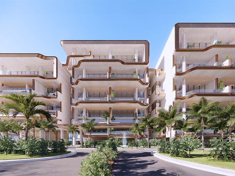 Ela Residences by Omniyat redefines ultra-luxury living on Palm Jumeirah. This exclusive collection of 3- and 4-bedroom apartments is crafted to embody the zenith of sophistication and privacy. Situated on one of the island’s most coveted plots, these residences offer sweeping views of the Arabian Gulf and the glittering Dubai skyline. Zaha Hadid's innovative architecture shapes Ela Residences with her signature style evident in the sweeping, fluid forms and cutting-edge aesthetics. Each residence features expansive terraces that seamlessly connect indoor living spaces with the serene outdoors. Floor-to-ceiling windows flood the interiors with natural light, enhancing the sense of openness and framing breathtaking vistas. The interiors, curated by the Dorchester Collection, reflect a commitment to luxury and refinement. Premium materials and bespoke finishes are meticulously chosen, creating spaces that are both elegant and functional. Each apartment is designed to offer a refined living experience where every detail contributes to an atmosphere of exclusivity and comfort. Located on the Eastern Crescent, Ela Residences offers direct beachfront access and panoramic views, providing a rare combination of privacy and prestige and setting a new standard for luxury living on Palm Jumeirah. Starting at AED 43M, Ela Residences by Omniyat offers 3- and 4-bedroom apartments. The handover is expected in Q1 2028 with a 60/40 payment plan.