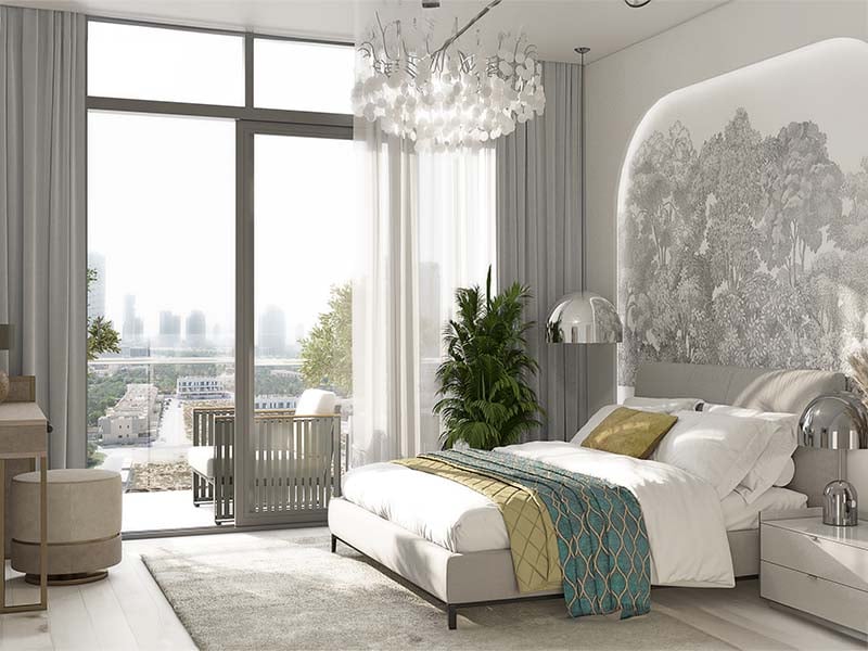 RA1N Residence by Object 1 rises 25 stories in Jumeirah Village Circle. This development offers one and two-bedroom apartments designed with a focus on modern living. The building’s facade features crisp lines and glass, creating a sleek and contemporary look. Natural hues inside add warmth and calm. The layout of each apartment at RA1N Residence ensures open, airy spaces. Large windows bring in light and offer views, connecting residents with the outside world. The interiors focus on both form and function, making everyday life smooth and pleasant. Wood accents and simple finishes enhance the sense of a serene retreat. Amenities at RA1N Residence enhance daily life. Residents can enjoy social spaces, fitness areas and a pool. These shared spaces are designed to foster a sense of community and provide spots for relaxation and activity. The building's design supports both privacy and interaction, balancing the needs of modern urban living. Each apartment at RA1N Residence offers a blend of style and comfort. Thoughtful design choices create inviting spaces. These homes provide a peaceful escape from the city's hustle, with a focus on simplicity and ease. Starting at AED 930K, RA1N Residence by Object 1 offers one and two-bedroom apartments. The handover is expected in Q4 2024 with a 60/40 payment plan.