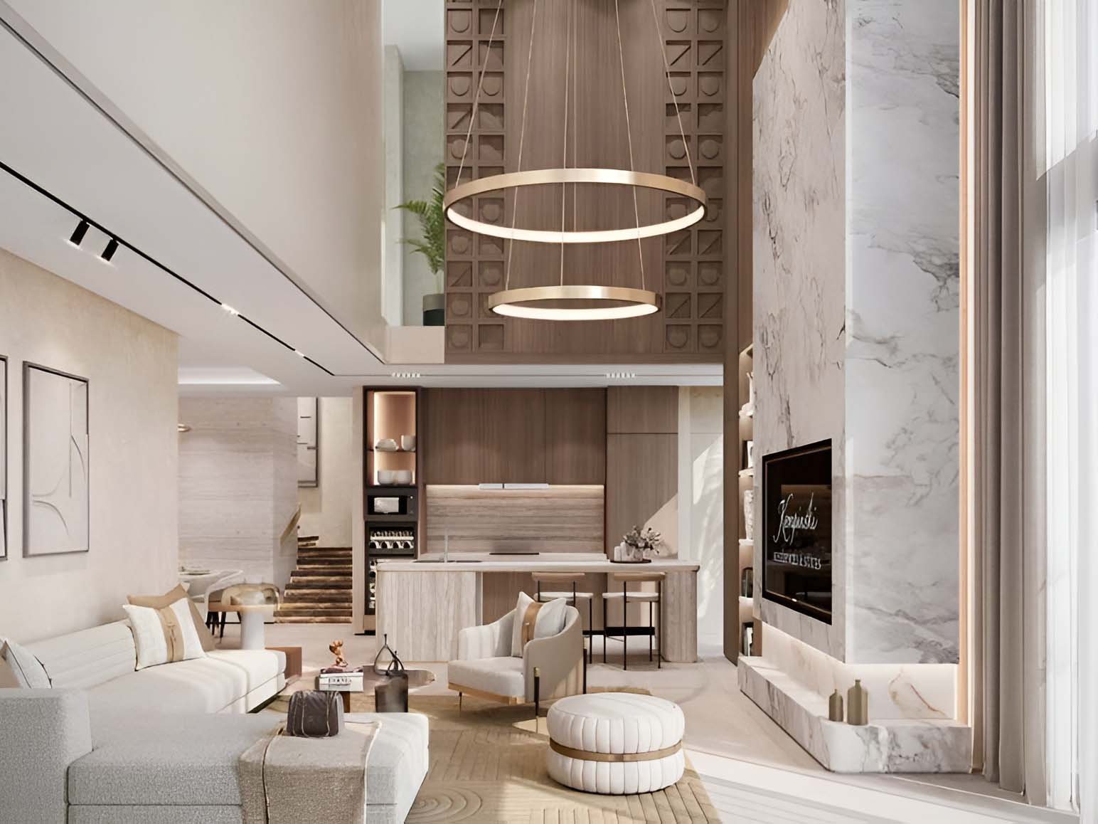 Set within Dubai Marina, Kempinski Marina Residences by ABA Group offers a diverse range of living spaces designed to cater to every lifestyle. Each apartment, whether it's a chic and stylish one-bedroom or a spacious five-bedroom layout, showcases modern elegance and practicality. Step inside and experience the seamless flow of open-plan interiors, flooded with natural light and adorned with premium finishes. The living spaces are thoughtfully designed to maximize comfort and functionality with sleek kitchens equipped with state-of-the-art appliances and expansive living areas perfect for entertaining guests or relaxing with family. Outside, each residence features expansive terraces that offer stunning views of the marina and the Dubai skyline. These outdoor havens are enhanced by lush vertical gardens and private plunge pools, creating a serene retreat above the bustling cityscape. Residents of Kempinski Marina Residences enjoy access to a host of exclusive amenities designed to enhance their everyday life. From the tranquil infinity pool and Zen Garden to the fully equipped gym and versatile sports courts, every aspect of this community is crafted to promote well-being and relaxation.