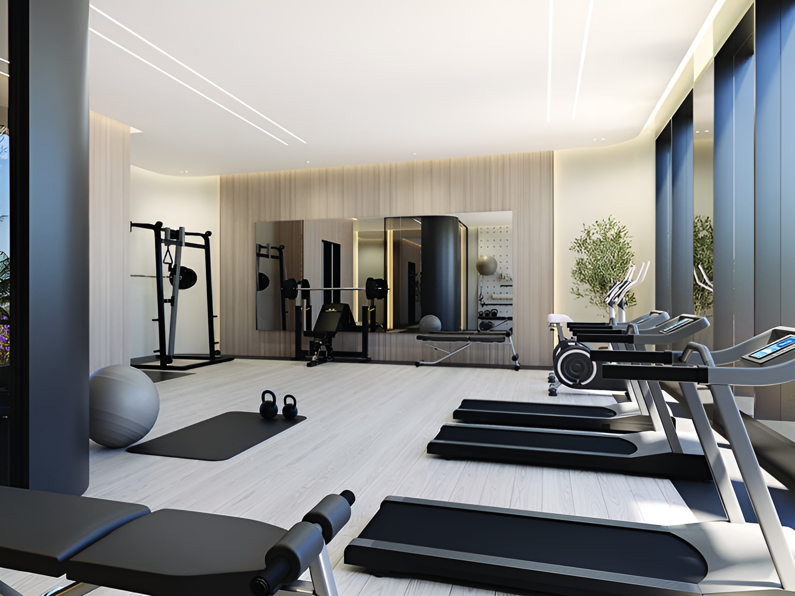 Samana Portofino unfolds in Dubai Production City, a haven where Italian Riviera charm meets urban sophistication. This residential gem crafts a narrative of elevated living through thoughtful design and attention to detail. Sleek lines and sun-drenched spaces define the architecture, drawing eyes upward and outward. Each home boasts a private pool, a liquid mirror reflecting Dubai's dynamic skyline. Studios and one to two-bedroom apartments offer versatile living options, each a canvas awaiting personal touches. Interiors breathe with natural light streaming through floor-to-ceiling windows. Balconies blur the line between indoors and out, expanding living spaces into the open air. Neutral palettes and premium finishes set the stage for individual expression. Kitchens hum with state-of-the-art appliances, inviting culinary creativity. A fitness center occupies space within the complex, outfitted with a range of equipment. Green spaces and walking paths wind through the property, adding natural elements to the urban setting. Dubai Production City thrums around Samana Portofino, a vibrant hub of activity and opportunity. Major arteries connect residents to the wider city while an array of dining, shopping and entertainment options lie within easy reach. Starting at AED 676K Samana Portofino by Samana offers studios and one to two-bedroom apartments. The handover is expected in Q1 2026 with a 50/50 payment plan.