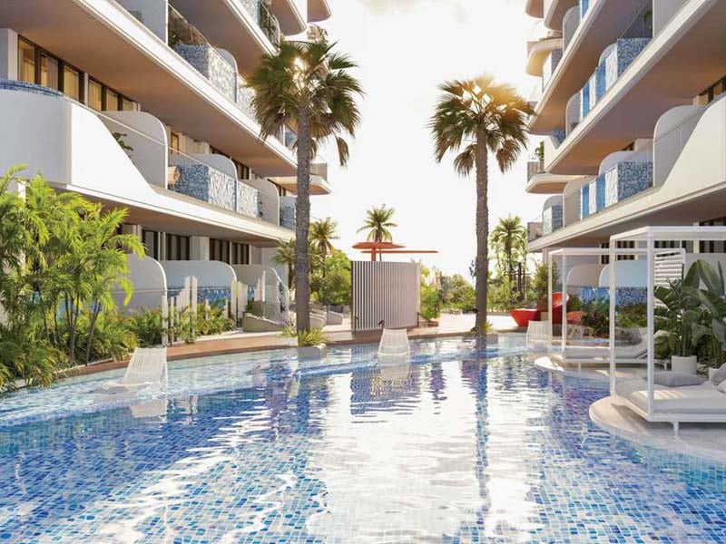 Samana Ocean Pearl is a prestigious new waterfront development by Samana Developers located at Dubai Islands. Offering 1 to 4 bedroom apartments, this luxurious property combines modern sophistication with serene coastal living. With stunning views of azure waters, high-end finishes. The development is positioned to offer a balanced lifestyle, with easy access to both the tranquil surroundings of the island and the bustling city. The community amenities ensure a luxurious lifestyle, featuring a state-of-the-art fitness center, and a grand main pool with panoramic water views. With its sleek modern design, premium interiors, and comprehensive amenities, Samana Ocean Pearl provides residents with an unparalleled living experience that blends relaxation, luxury, and convenience. Starting from AED 1.6M, Samana Ocean Pearl offers a range of apartments. This project is slated for handover in Q4 2027 with an easy 60/40 payment plan.