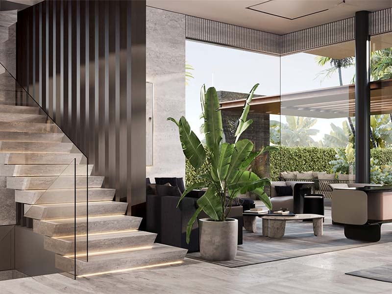 Bentley Mira Villas by Mira is a luxury residential community featuring premium 5-bedroom villas and mansions in the prestigious Meydan District 11, Dubai. These exclusive homes are meticulously designed by Bentley Home, blending classic elegance with modern sophistication. The project offers residents a unique opportunity to live in a space that showcases the timeless craftsmanship of Bentley, complete with hand-crafted furniture and luxury furnishings from renowned brands like Baccarat, Christofle and Gaggenau. Each villa is thoughtfully designed with three distinct interior styles: Traditional, Formal, and Contemporary, allowing homeowners to customize their living spaces according to personal preferences. Spanning between 7,212 and 15,070 square feet, the villas and mansions offer stunning views of Dubai’s skyline and a serene private lagoon. Residents can enjoy world-class amenities, including a bespoke gymnasium, infinity pool, kids’ play areas, and exclusive clubhouses. The crystal lagoon and sunbathing terraces provide perfect spaces for relaxation and luxury living. Located in the heart of Meydan District 11, Bentley Mira Villas offers exceptional connectivity to Dubai’s major landmarks such as Downtown Dubai, Burj Khalifa, and Dubai International Airport. The vibrant community is surrounded by parks, schools, and leisure areas, making it ideal for families and professionals. Starting at AED 20M, Bentley Mira Villas at Meydan District 11 offers 5-bedroom villas and mansions. The handover is expected in Q1 2026 with a 50/50 payment plan.
