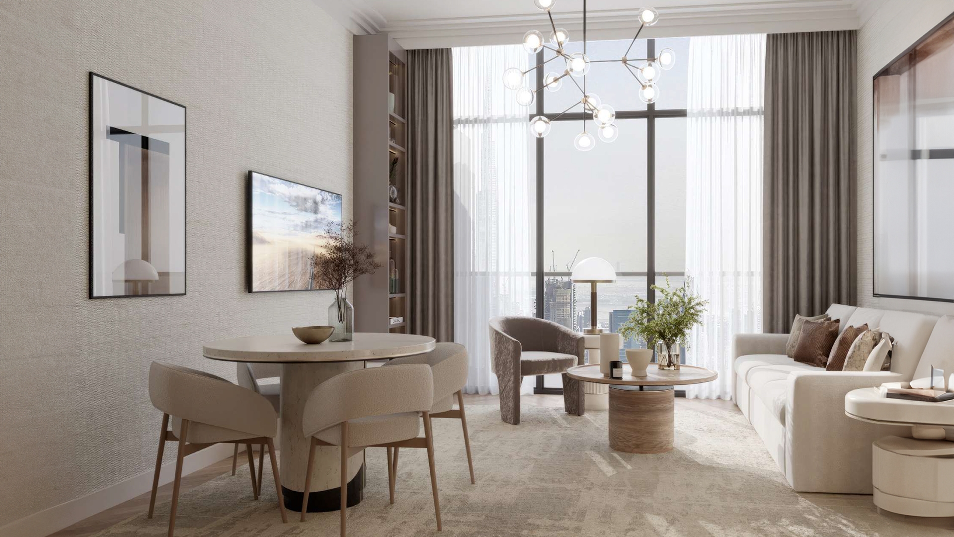 Avant Garde Residences, nestled in the heart of Jumeirah Village Circle, stands as a testament to thoughtful contemporary architecture. Its façade, adorned with subtle staggered curves, pays homage to the undulating dunes of the Arabian desert and the rhythmic tides of the nearby gulf. Striking a delicate balance between technical functionality and elegant aesthetics, the building's orientation was carefully orchestrated to optimize views from every apartment. This strategic positioning ensures practical living spaces and breathtaking perspectives throughout. Each detail of Avant Garde Residences speaks to a commitment to craftsmanship of the highest caliber. From the spacious interiors to the meticulously chosen materials, residents are assured of uncompromising quality and enduring value. Soft, soothing pastels coupled with a natural material palette create an atmosphere of timeless elegance and warmth. World-class fixtures and fittings further enhance this environment, promising durability and longevity. Floor-to-ceiling windows flood the interiors with natural light, seamlessly merging indoor and outdoor spaces. Thoughtfully designed balcony areas offer residents a retreat to enjoy fresh air and open skies. Starting at an accessible AED 650K, Avant Garde Residences by Skyline Builders presents a range of studio and one to two-bedroom apartments. The handover is slated for Q4 2026 with a convenient 50/50 payment plan.